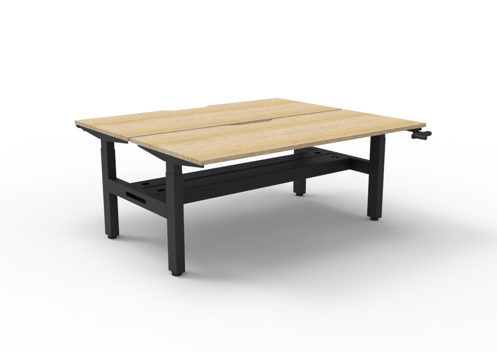 Boost Crank Double Sided Sit-Stand Workstation